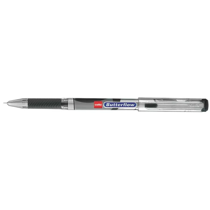 Cello Butterflow Simply Ball Pen Blue Colour 0.7mm-Pack Of 10