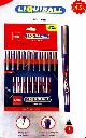 Cello Liquiball Ball Pen Blue Colour 1mm (Pack Of 10)