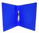 Redking Plastic 2D Ring Binder Clip File, A5 Size Voucher 
