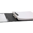 Redking Plastic 2D Ring Binder Clip File, A5 Size Voucher 