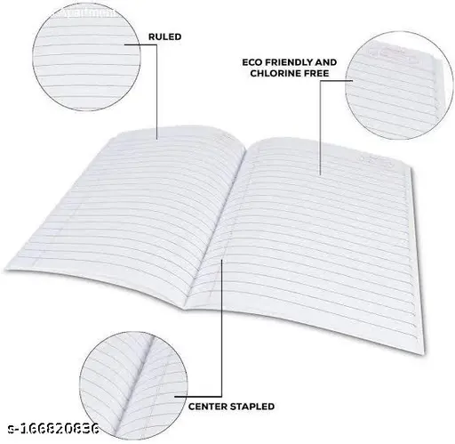 Classmate Chopda A4 140 Pages Single Line (Pack Of 12) | SHRI LALSHAH ...