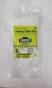 Kansuee Self Locking Cable Ties 2.5x150mm (Pack Of 100) White Colour