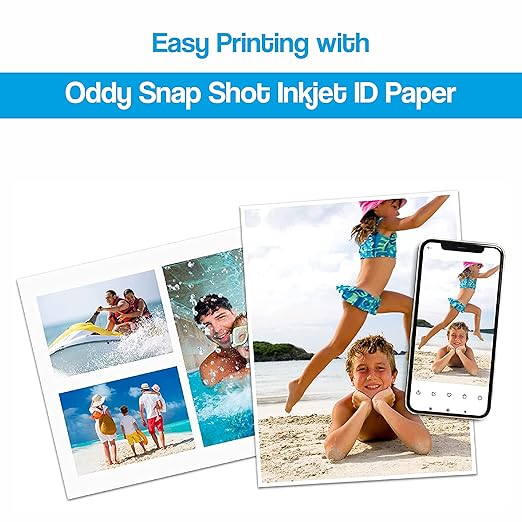 Desmat High Gloss Photo Paper, A4 Size 210 Gsm (Pack of 50)