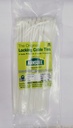 Kansuee Self Locking Cable Ties 4.8x300mm (Pack Of 100) White Colour