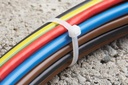 Kansuee Self Locking Cable Ties 6.0x400mm (Pack Of 100) White Colour