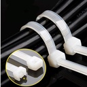 Kansuee Self Locking Cable Ties 6.0x400mm (Pack Of 100) White Colour
