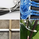 Kansuee Self Locking Cable Ties 6.0x400mm (Pack Of 100) White Colour
