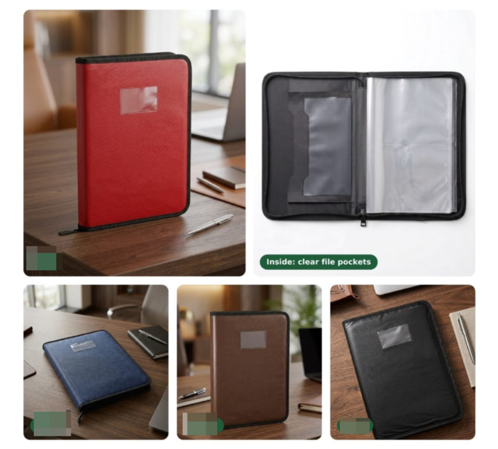 Infinity Portfolio Folder File FS 20 Pocket