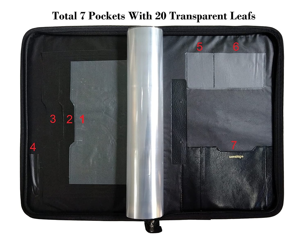 Infinity Portfolio Folder File FS 20 Pocket