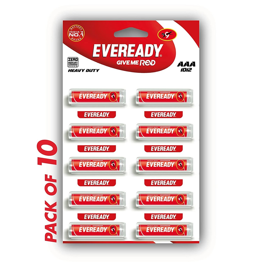 Everyday AAA Red Battery
