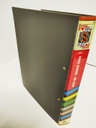Redking Plastic File, (F/S) Legal 2D Ring Binder Clip File