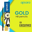 Apsara Gold Pencils (Pack Of 10)