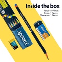 Apsara Matt Magic Pencils 2.0 Extra Dark (Pack Of 10)