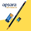 Apsara Matt Magic Pencils 2.0 Extra Dark (Pack Of 10)