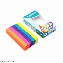 Apsara Stripes Eraser, Coloured Non Dust Eraser (Pack Of 10)