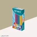 Apsara Stripes Eraser, Coloured Non Dust Eraser (Pack Of 10)