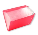 Plastic Expanding File Bag 7 Pocket, Two Heavy Button (F/s) Legal