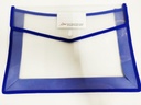 Plastic Document Button File Folder (Plastic Bag 14x10)