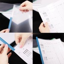 Infinity Transparent Stick File (F/s) Legal (Pack Of 10)