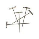 Oddy T-Shaped Pins in See Through Plastic Dibbi Pack
