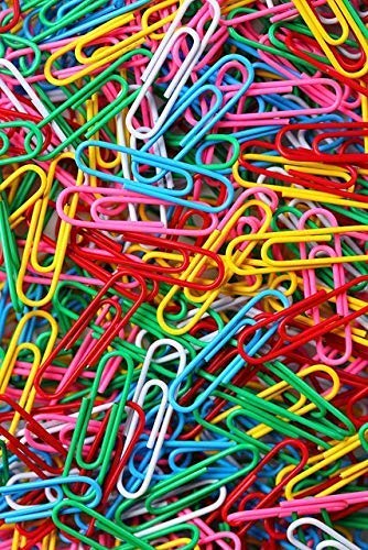 Oddy Paper Clips (U Pin) Multicolour