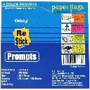 Oddy Sticky Notes 1"x3" (25mmx75mm) 4 Colour Post IT 160 Sheet