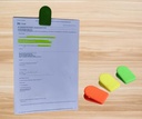 Plastic Paper Clips Round Medium 1778 (Pack Of 10)