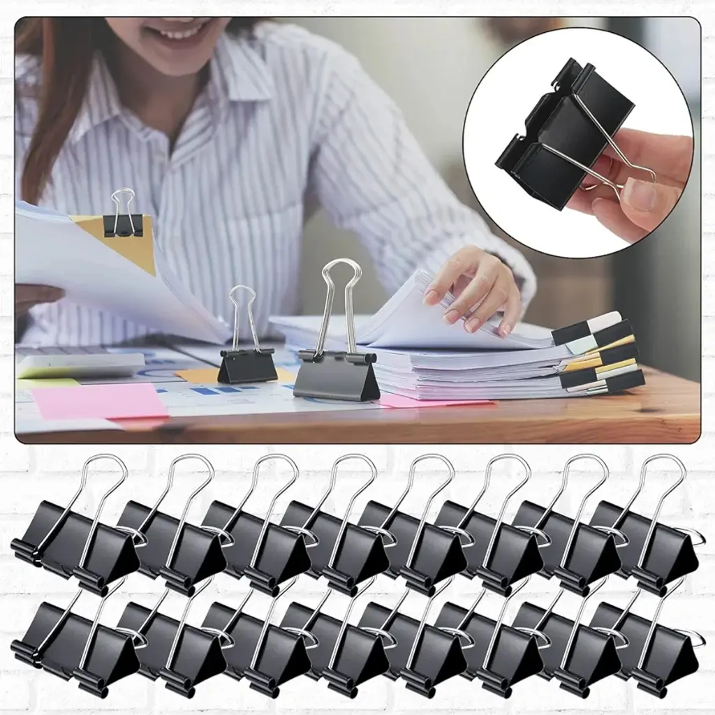 Infinity Binder Clip 25mm (Pack Of 12) 