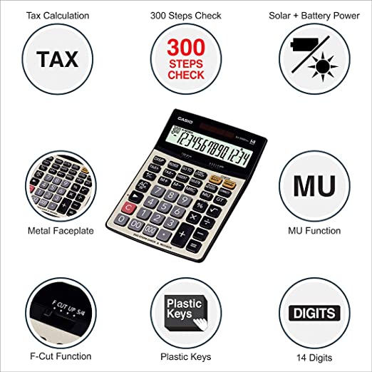 Casio Calculator DJ -240D+