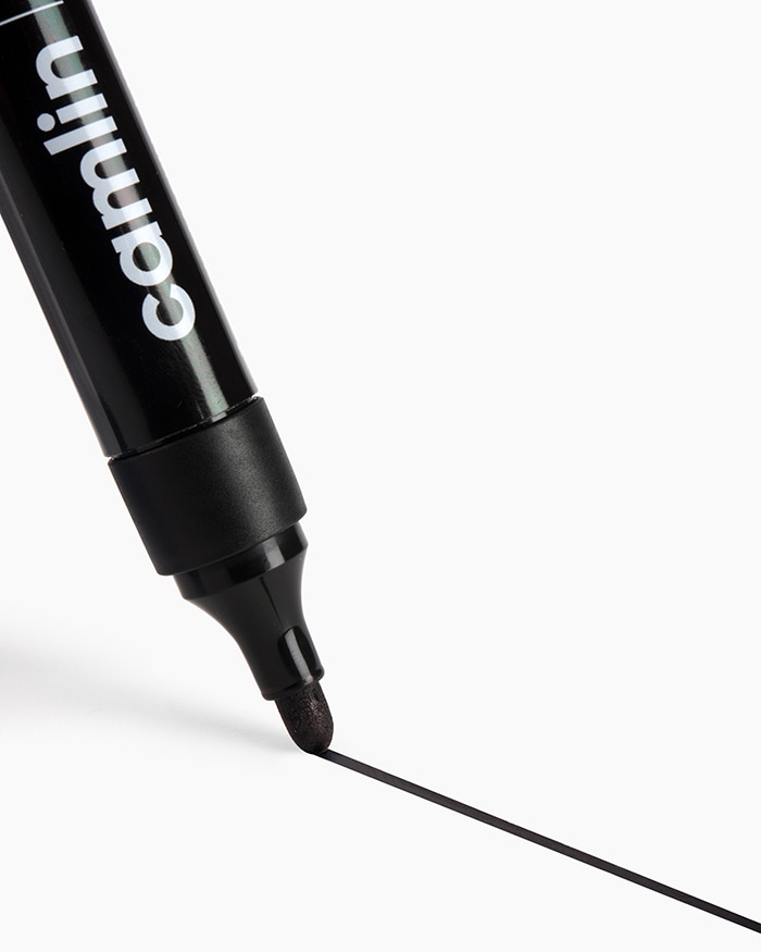 Camlin Permanent Marker Black (Pack Of 10)