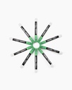 Camlin Permanent Marker Green (Pack Of 10)