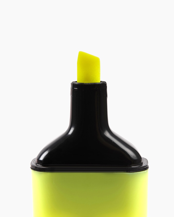 Camlin Highlighter Marker Pen Lemon Yellow (Pack Of 10)