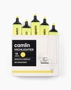 Camlin Highlighter Marker Pen Lemon Yellow (Pack Of 10)