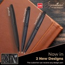 Cello Signature Carbon Ball Pen Blue 0.7mm