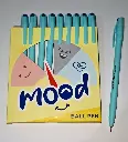 Cello Mood Ball Pen Blue 0.7mm (Pack Of 10)