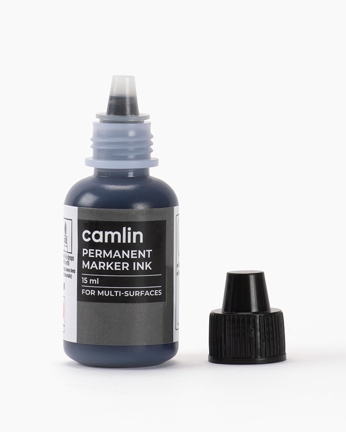 Camlin Permanent Marker Ink Black 15 ml