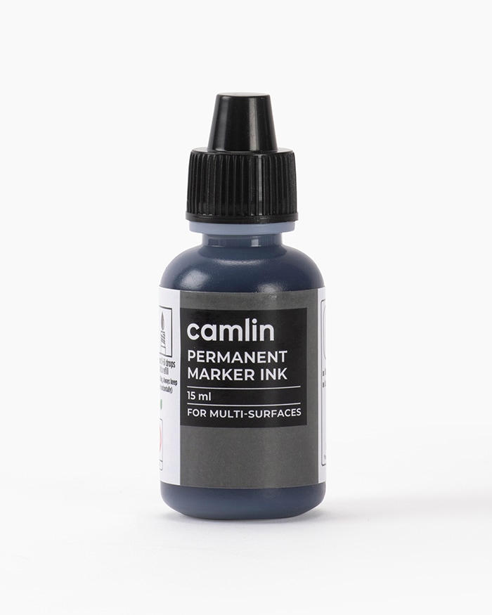 Camlin Permanent Marker Ink Black 15 ml