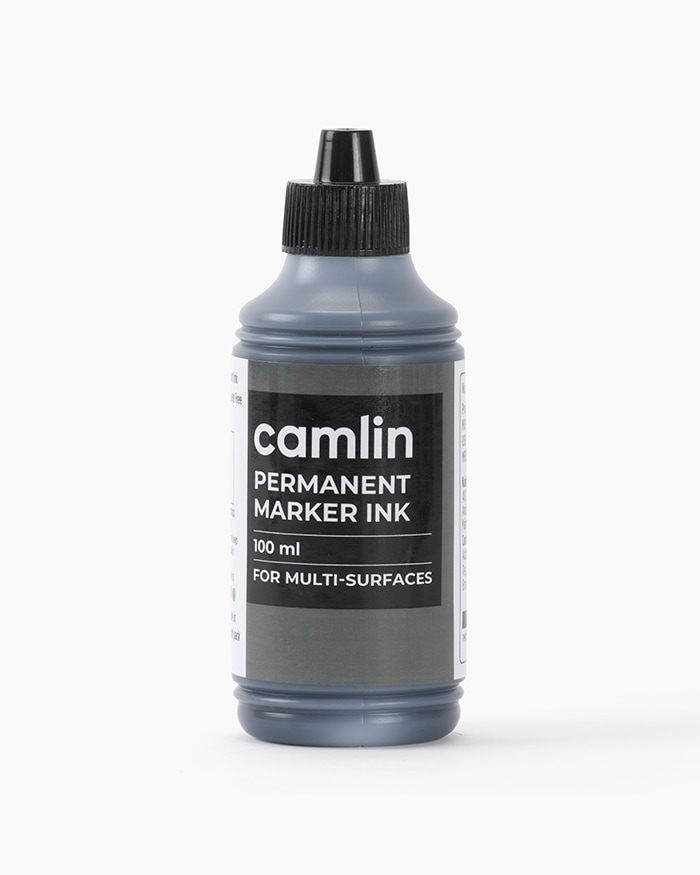 Camlin Permanent Marker Ink Black 100 ml