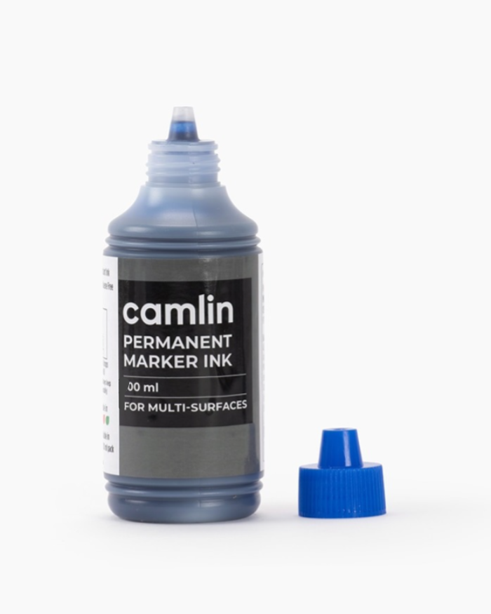 Camlin Permanent Marker Ink Blue 500 ml