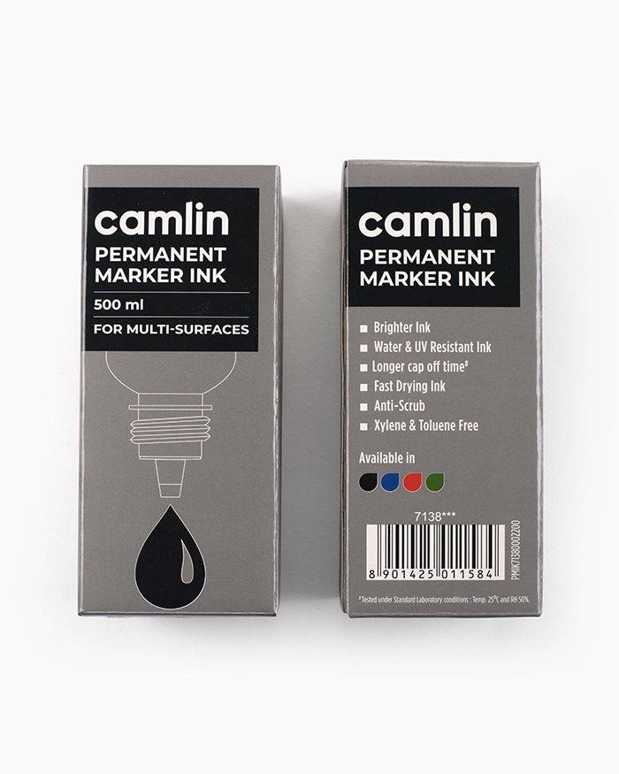 Camlin Permanent Marker Ink Blue 500 ml