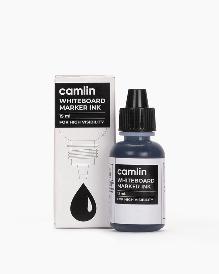 Camlin White Board Marker Ink Black 15 ml
