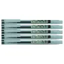 Flair Glass Gel Pen Black (Pack Of 10)