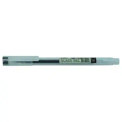Flair Glass Gel Pen Black (Pack Of 10)