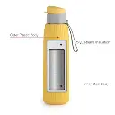 Cello Puro Steel-X Volvo Water Bottle 900ml