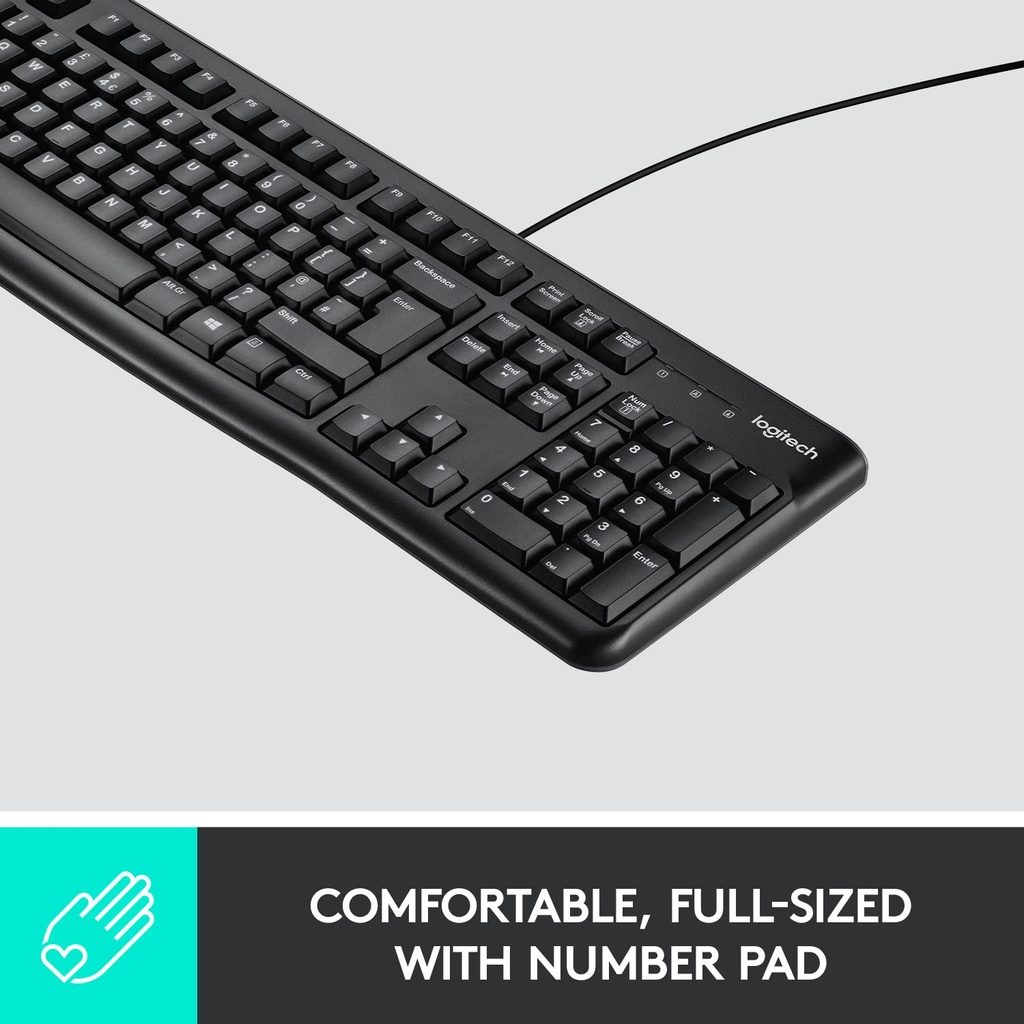 Logitech K120 Wired USB Keyboard