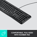 Logitech K120 Wired USB Keyboard