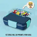 Cello Kidzbee Magnus Kids Tiffin (Insulated Lunch Box with Stainless Steel Inner)