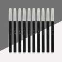 Luxor Sketch Pens Single Colour Black (Pack Of 12)