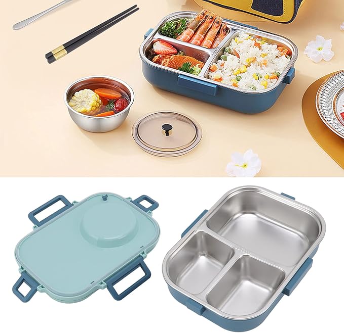Cello Super Kids Insulated Lunch Box with Stainless Steel Inner