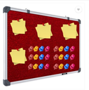 Notice Board / Pin Up Board 2x1.5 Feet 